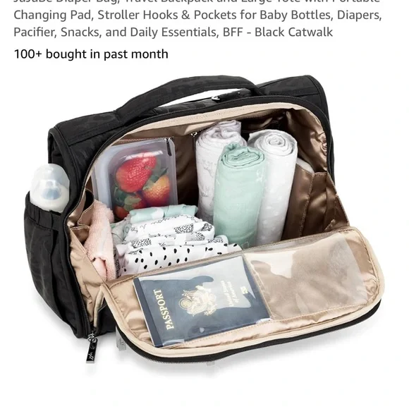 COPY - JuJuBe Diaper Bag, Travel Backpack and Large Tote with Portable Changing… - Picture 4 of 11
